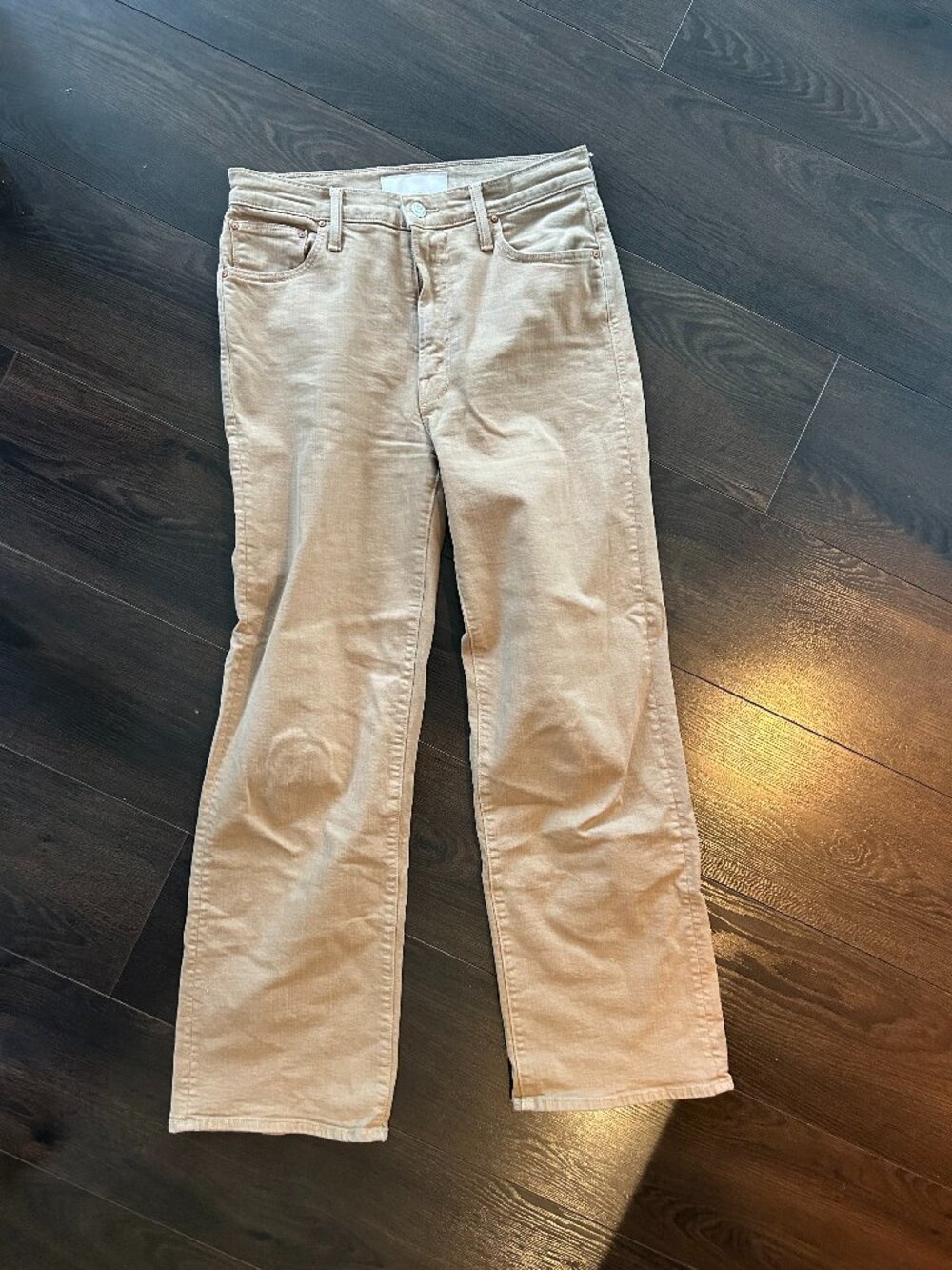 Mother Superior tan jeans
